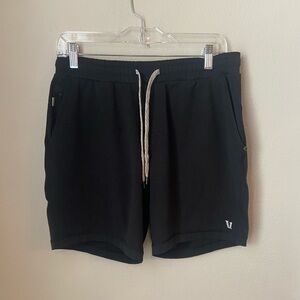 Vuori Ponto Performance Lounge Shorts Black Men’s M DreamKnit
